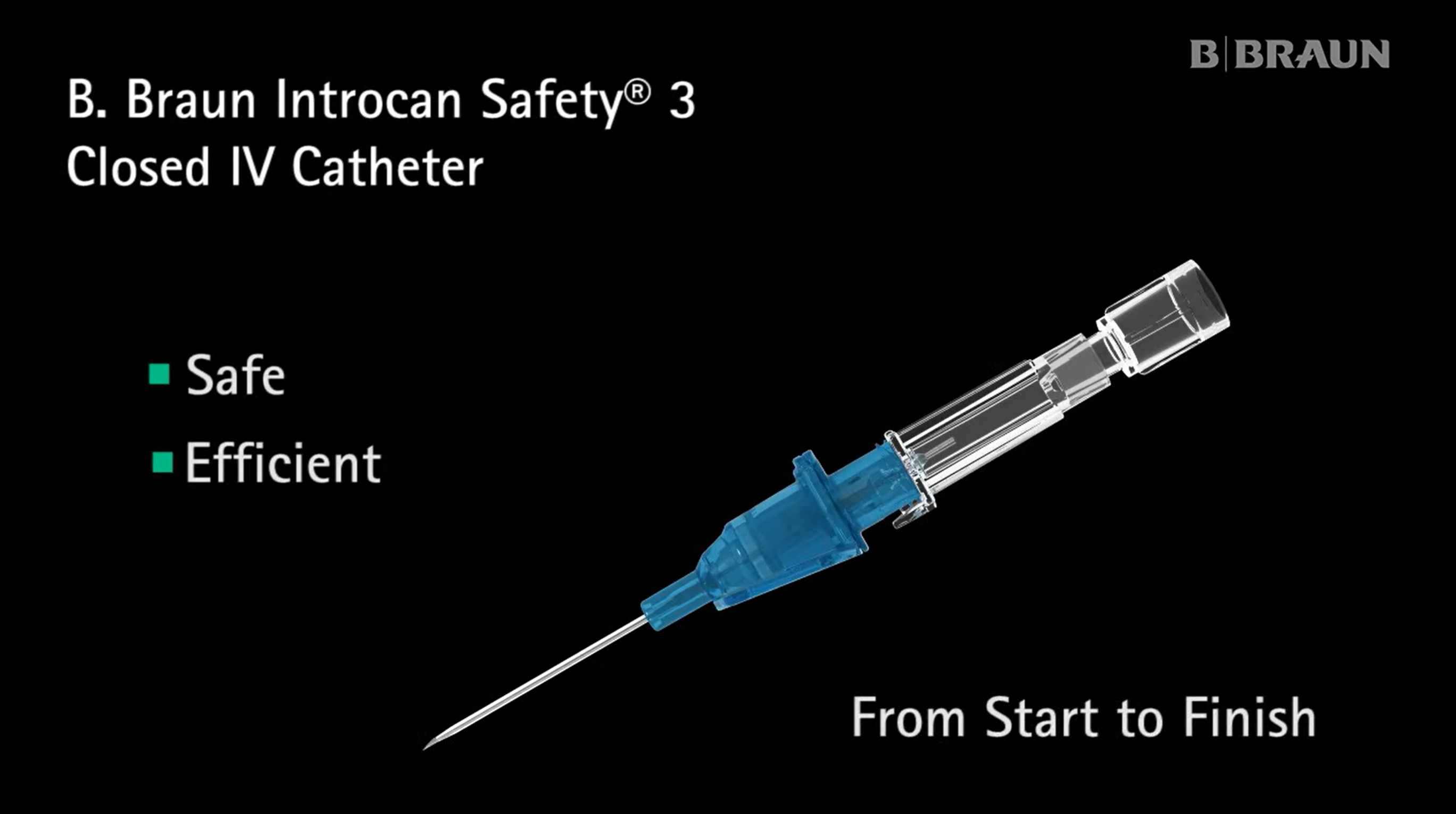 B Braun Introcan® Safety 3 Training Video
